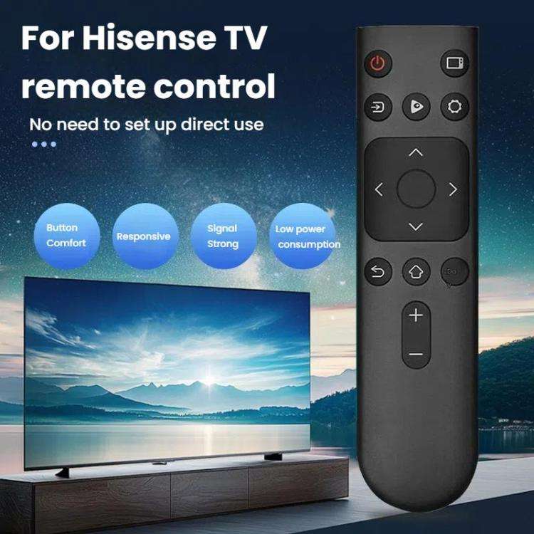 For Hisense TV CN3A17 Remote Control 3C17 3C 3V HZ3239E35A(Black)