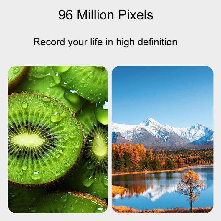 Q21 4K High Definition 16X Digital Zoom Camera 96 Megapixel Camera(Black)