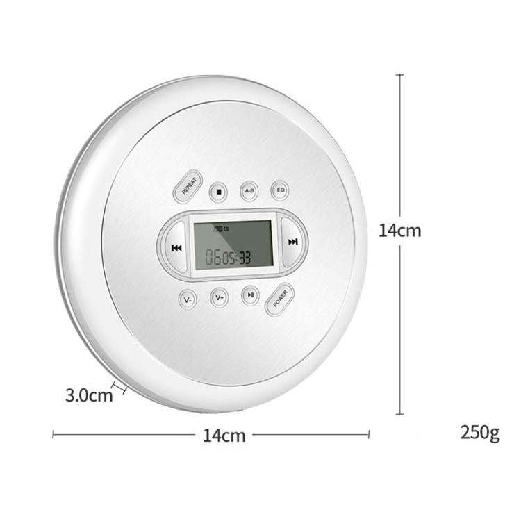 Kecag Mini Portable CD Player Walkman Study and Repeat Retro MP3 Music CD Player(KC-707)