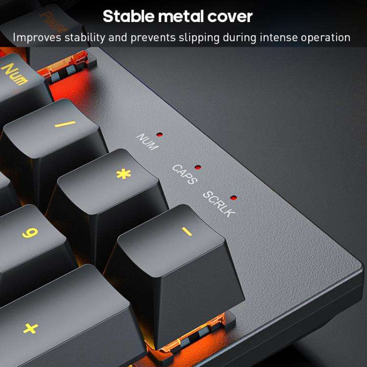 iMICE GK-600 USB Wired RGB Mechanical Metal Gaming Keyboard