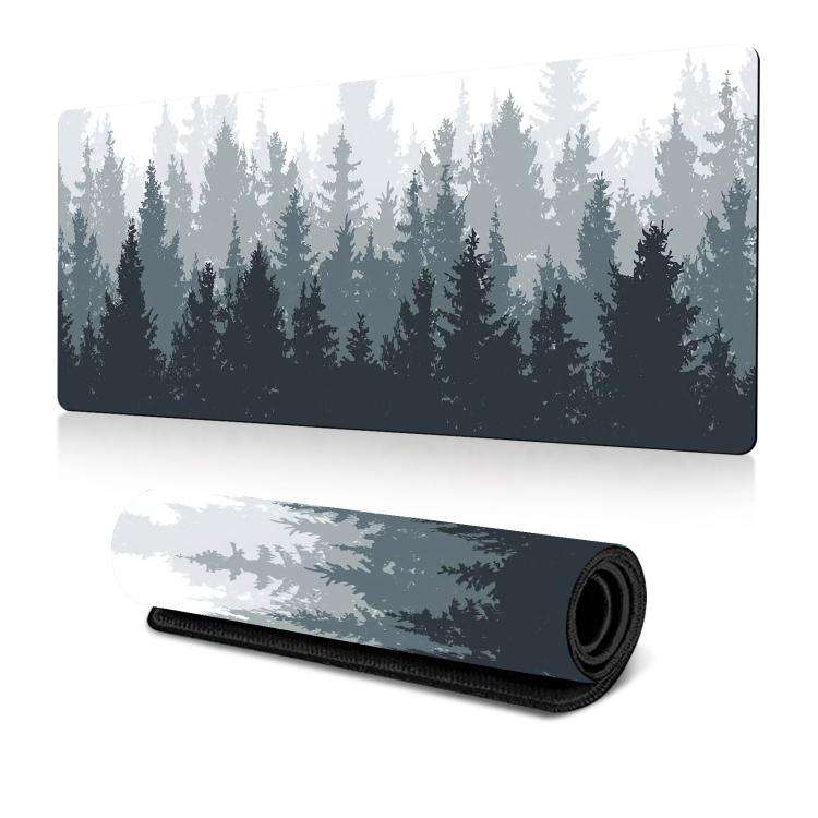 Flowers and Trees Themed Mouse Pad Desk Mat For Office/Gaming 300x700x2mm(No.8)