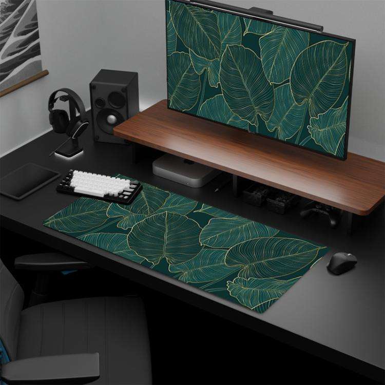 Flowers and Trees Themed Mouse Pad Desk Mat For Office/Gaming 400x900x2mm(No.5)