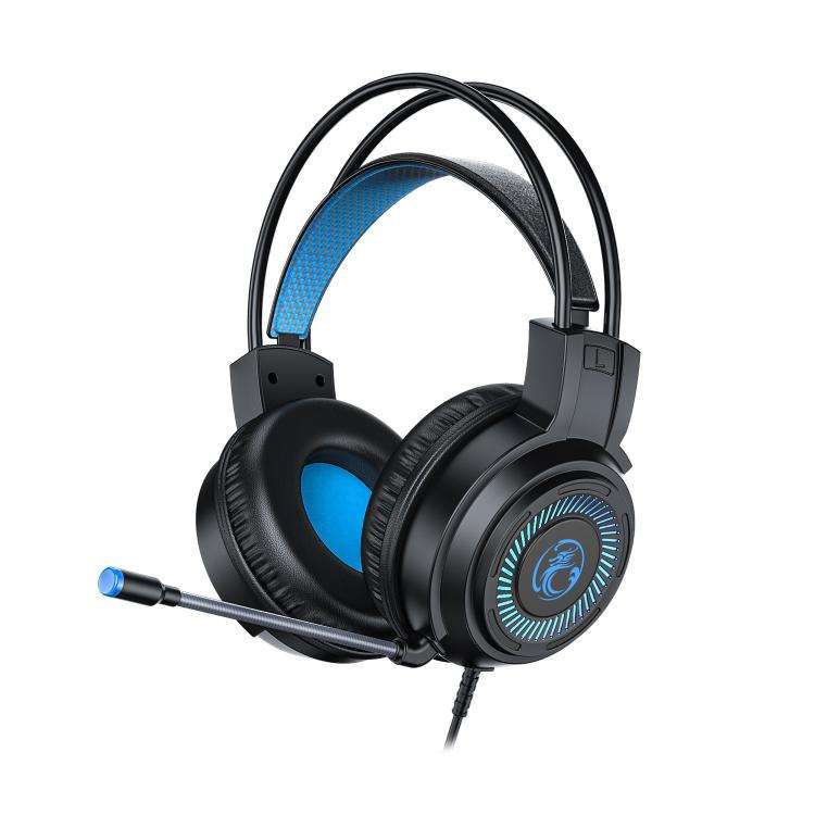 iMICE GK-490 4 In 1 Wired Hovering Illuminated Gaming Keyboard Mouse Headset Set