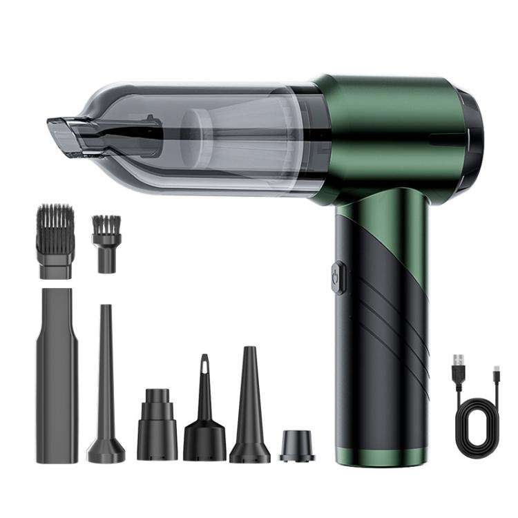 SUITU ST-6670 Handheld Small Brushless Suction Power Foldable Cordless Car Vacuum Cleaner(Dark Gr...