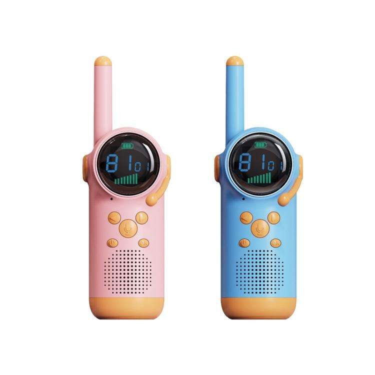 D22 1pair Children Handheld Wireless Walkie Talkie Parent-Child Outdoor Wireless Talking Toys(Blu...