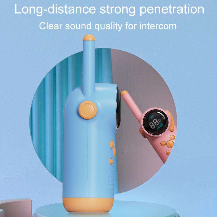D22 1pair Children Handheld Wireless Walkie Talkie Parent-Child Outdoor Wireless Talking Toys(Pin...