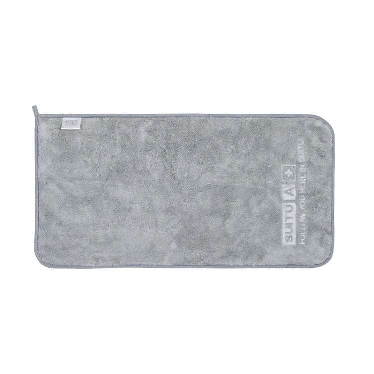 30 x 60cm SUITU ST-9009 Double-Sided Fleece Thickened Water Absorbent Quick Drying Car Wash Towel