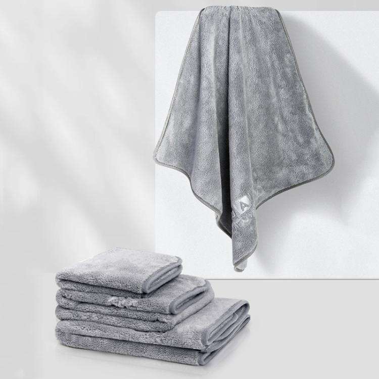 60 x 160cm SUITU ST-9009 Double-Sided Fleece Thickened Water Absorbent Quick Drying Car Wash Towel