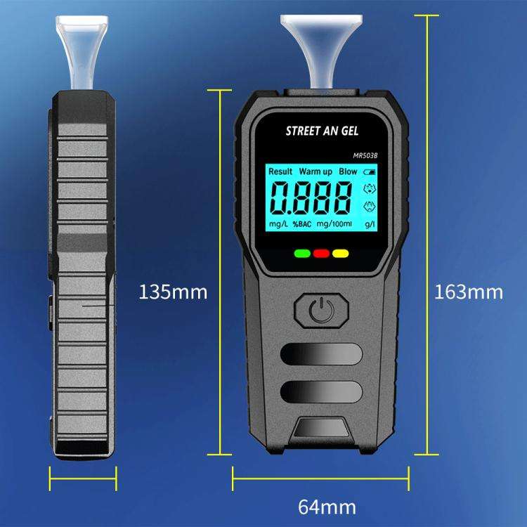 LCD Screen High-Precision Air-Blowing Dual-Purpose Alcohol Tester(503B)