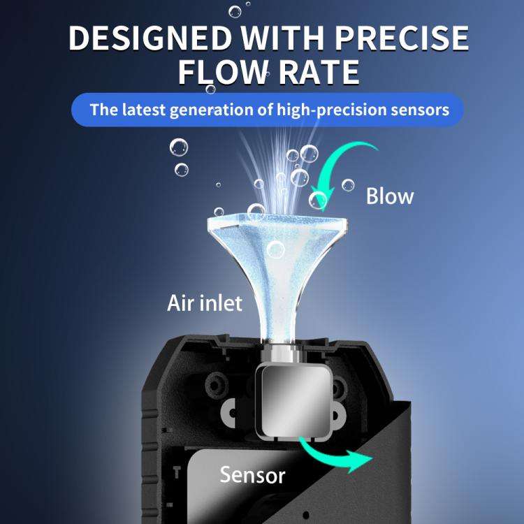 LCD Screen High-Precision Air-Blowing Dual-Purpose Alcohol Tester(503B)