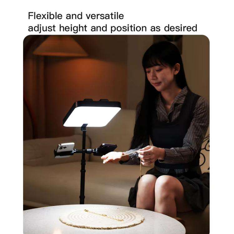 1.7m 14-Inch Suitcase Integrated Design Fill Light Foldable 3500-6000K Full-Screen Live Photograp...