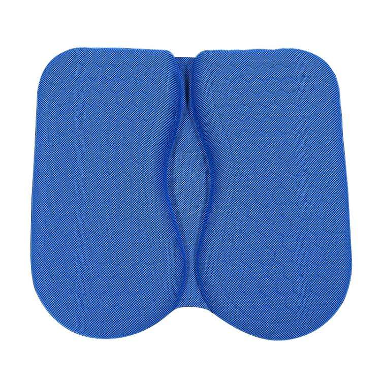 45x42x3.5cm Car Honeycomb Gel Seat Cushion Breathable Ice Silk Cushion(Blue)