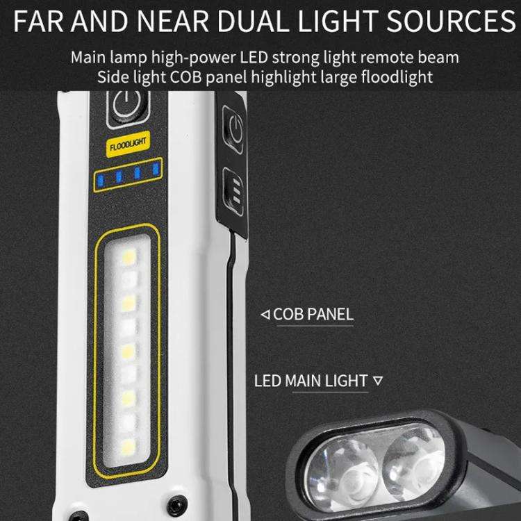 E-SMARTER STD01 COB Work Light With Power Display Outdoor Emergency Repair Light With Magnet LED ...