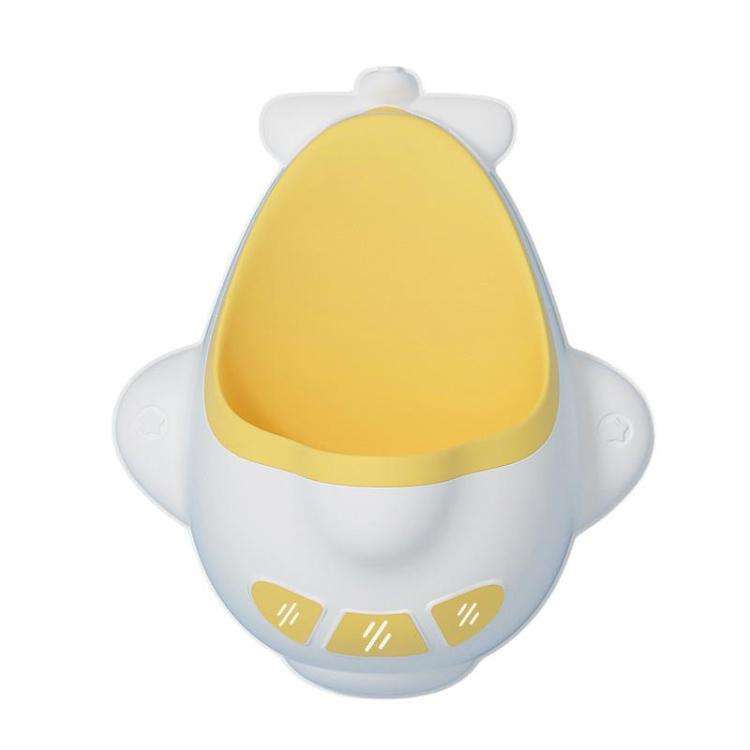 Baby Boys Potty Urinal Children Urinal Toilet Wall-mounted Standing Potty Pee Device(Yellow)