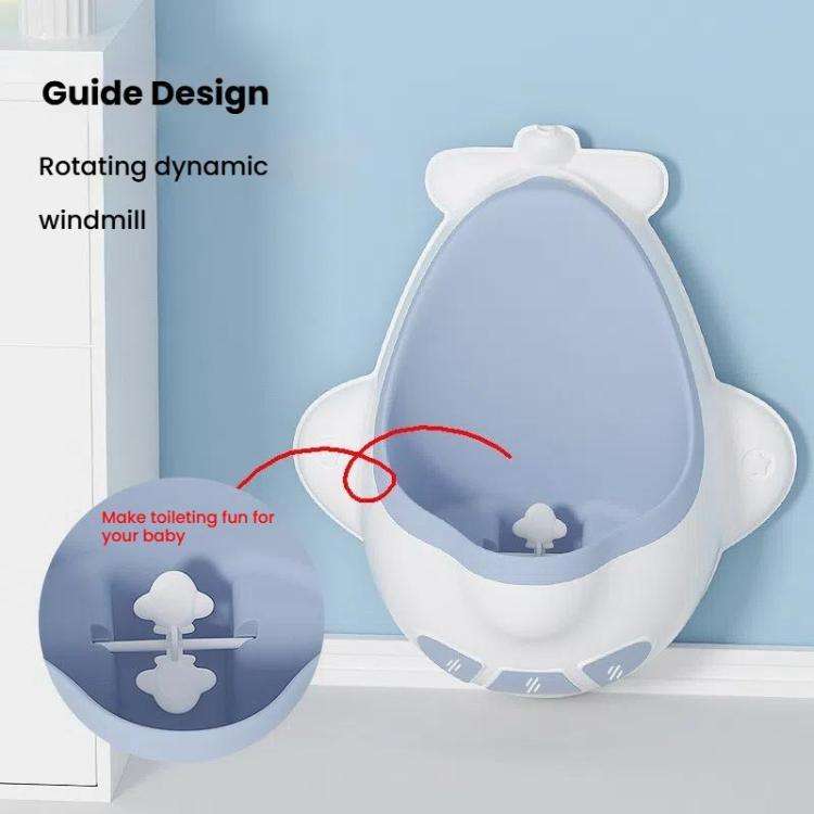 Baby Boys Potty Urinal Children Urinal Toilet Wall-mounted Standing Potty Pee Device(Yellow)