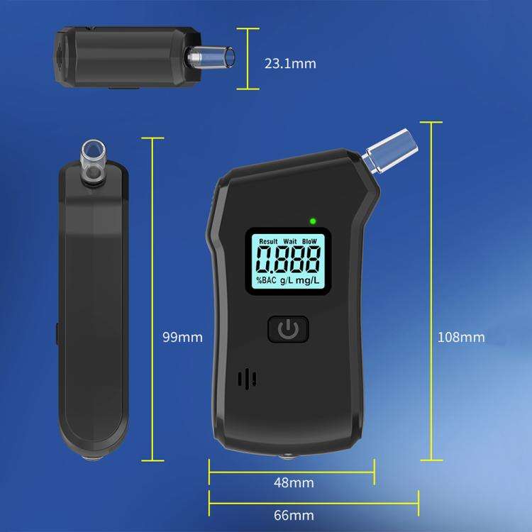 Digital Display Blow-type High-precision Alcohol Tester(806)