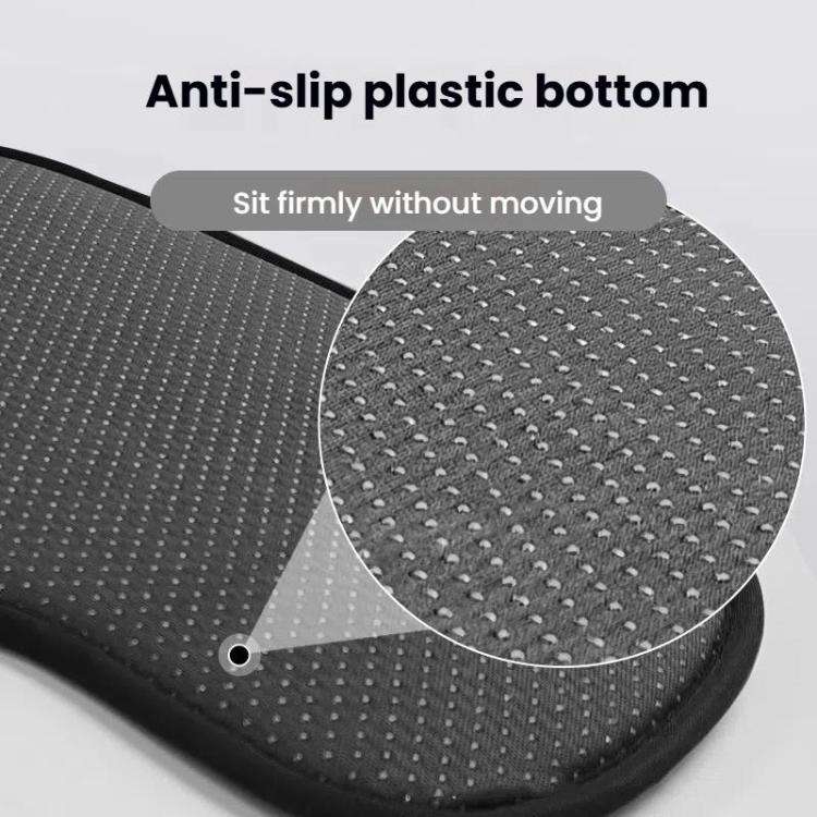 33.5x44x1cm Car Gel Cooling Breathable Chair Cushion(Black)