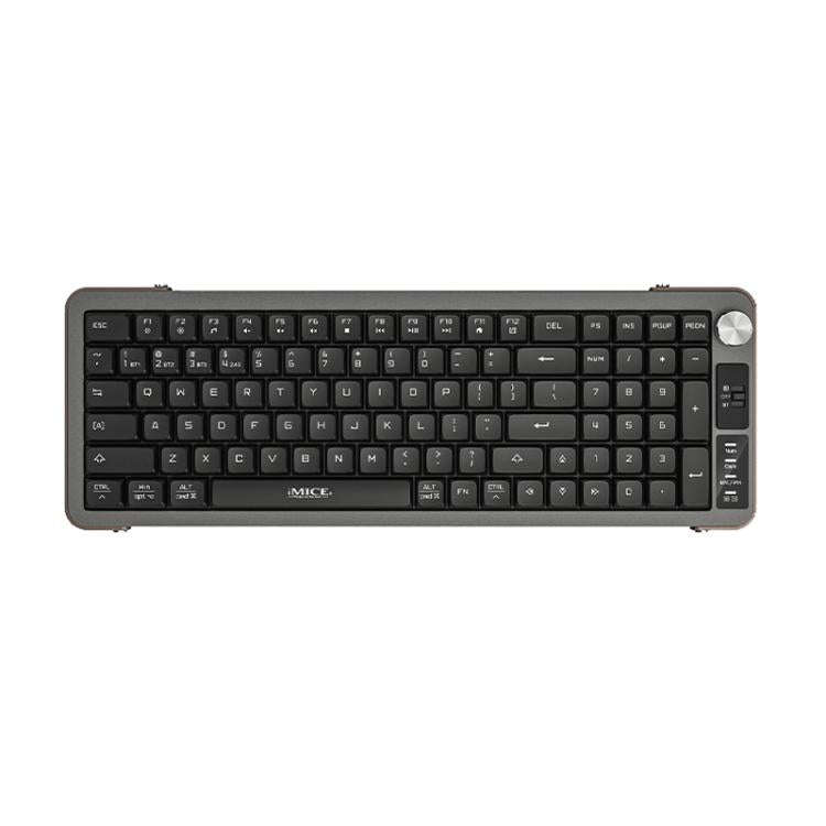 IMICE AN-800 Wireless Bluetooth Dual Mode Scissor Foot Structure Silent Keyboard(Black)
