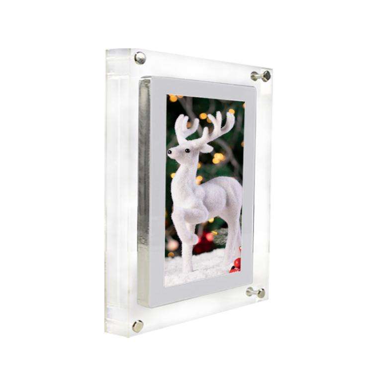 10.1 inch Transparent Acrylic Digital Photo Frame Video Picture Music Player Electronic Album Gif...