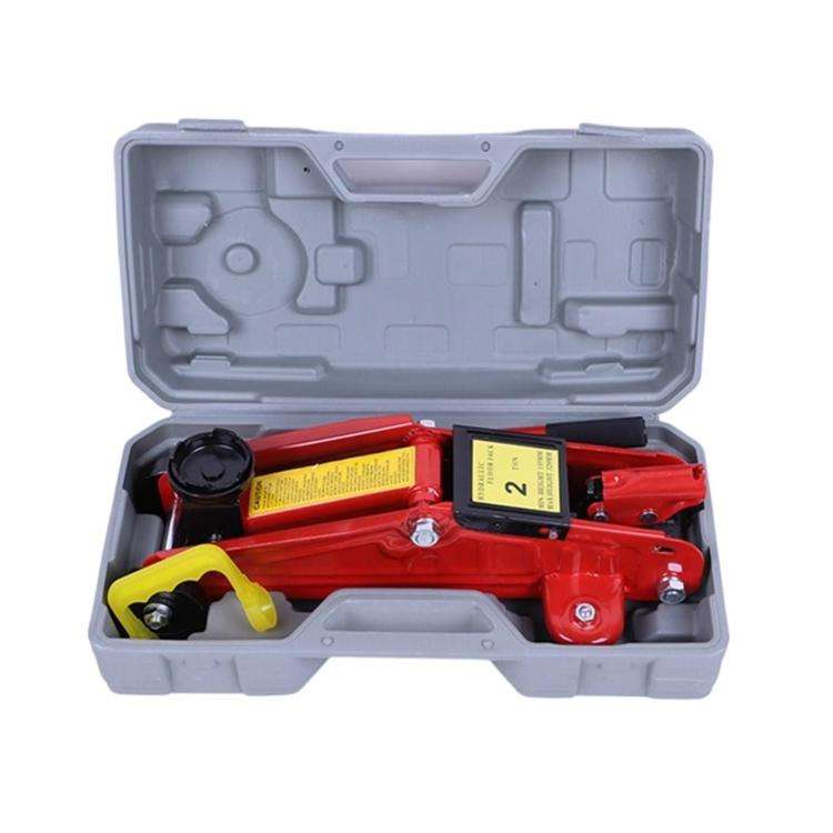 Horizontal Manual Hydraulic Car Jack For Tire Change Lifting Tool(2 Tons 5.5 kg Plastic Box)