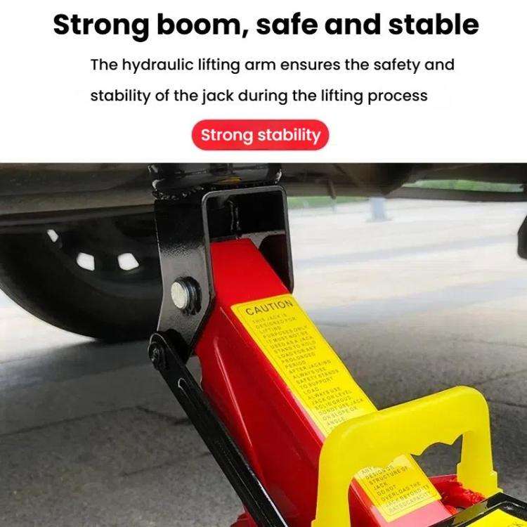 Horizontal Manual Hydraulic Car Jack For Tire Change Lifting Tool(2 Tons 5.5 kg Plastic Box)