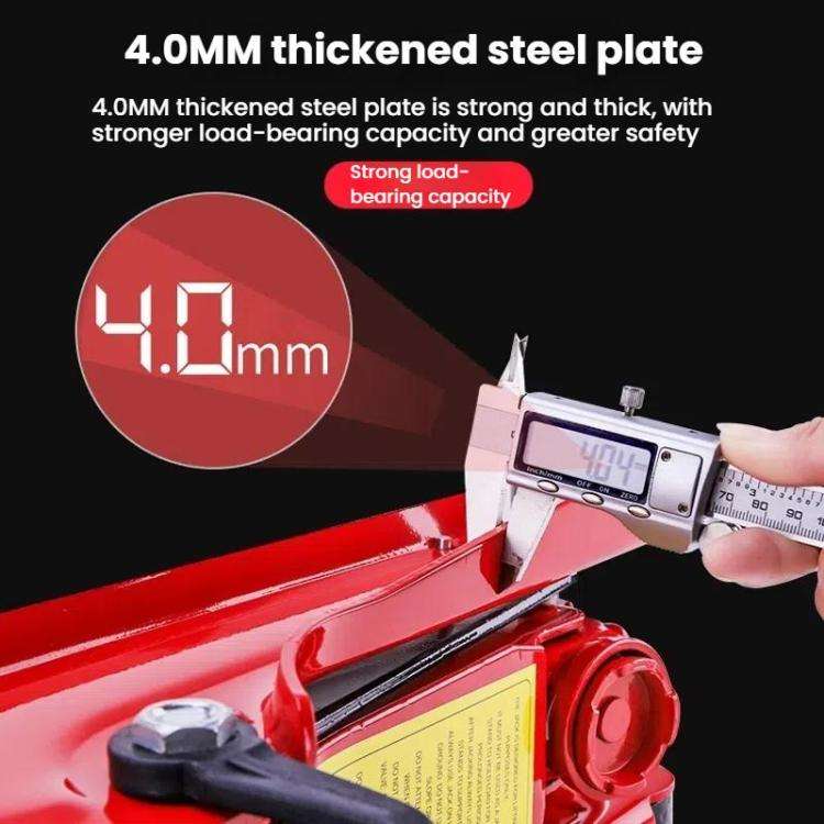 Horizontal Manual Hydraulic Car Jack For Tire Change Lifting Tool(2 Tons 5.5 kg Plastic Box)
