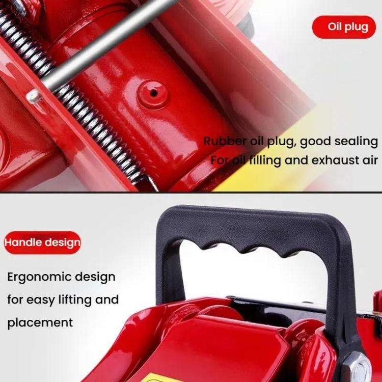 Horizontal Manual Hydraulic Car Jack For Tire Change Lifting Tool(2 Tons 5.5 kg Plastic Box)
