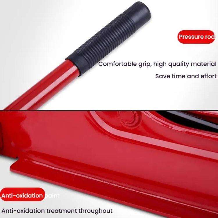 Horizontal Manual Hydraulic Car Jack For Tire Change Lifting Tool(2 Tons 5.5 kg Plastic Box)