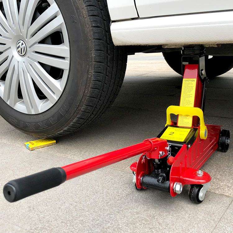 Horizontal Manual Hydraulic Car Jack For Tire Change Lifting Tool(2 Tons 5.5 kg Plastic Box)