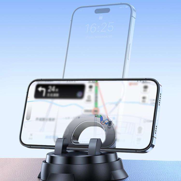 Car Navigation Stand Car Phone Holder 360 Rotating Powerful Adsorption Dashboard Multifunctional ...