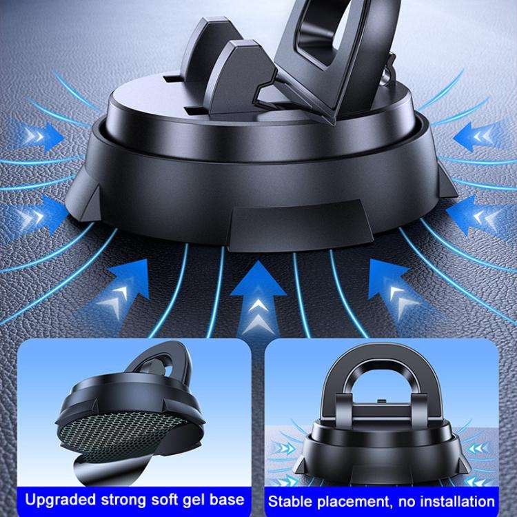 Car Navigation Stand Car Phone Holder 360 Rotating Powerful Adsorption Dashboard Multifunctional ...