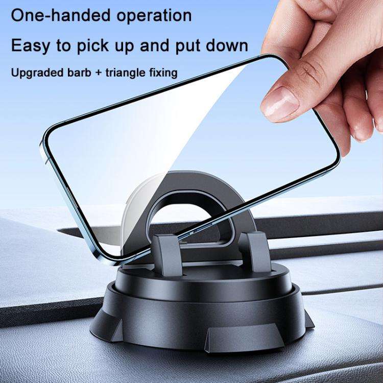 Car Navigation Stand Car Phone Holder 360 Rotating Powerful Adsorption Dashboard Multifunctional ...