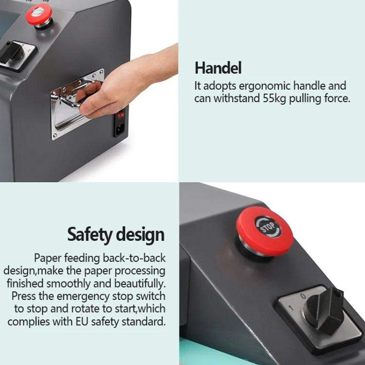 35cm EU Plug 370W Cardboard Shredder Handles 10mm Thickness, 5M/Min Speed For Packaging & Recycling