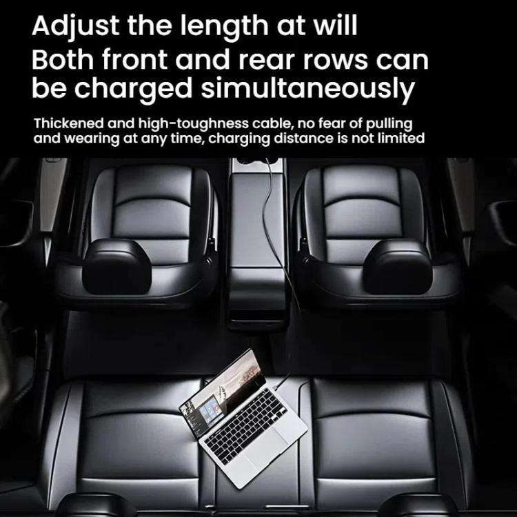Multifunctional PD Bluetooth-Compatible USB Cigarette Lighter Car Fast Charging(8 Pin+TYPE-C)