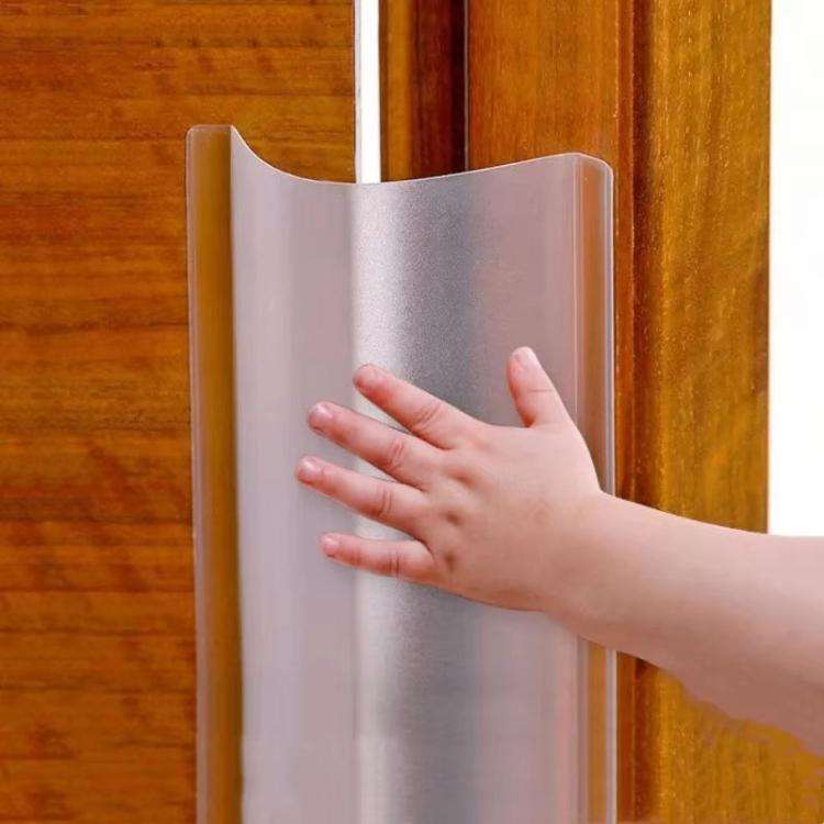 Anti-pinch Hand Door Hinge Protector Cover Home Baby Safety Door Sealing Self-adhesive Protection...
