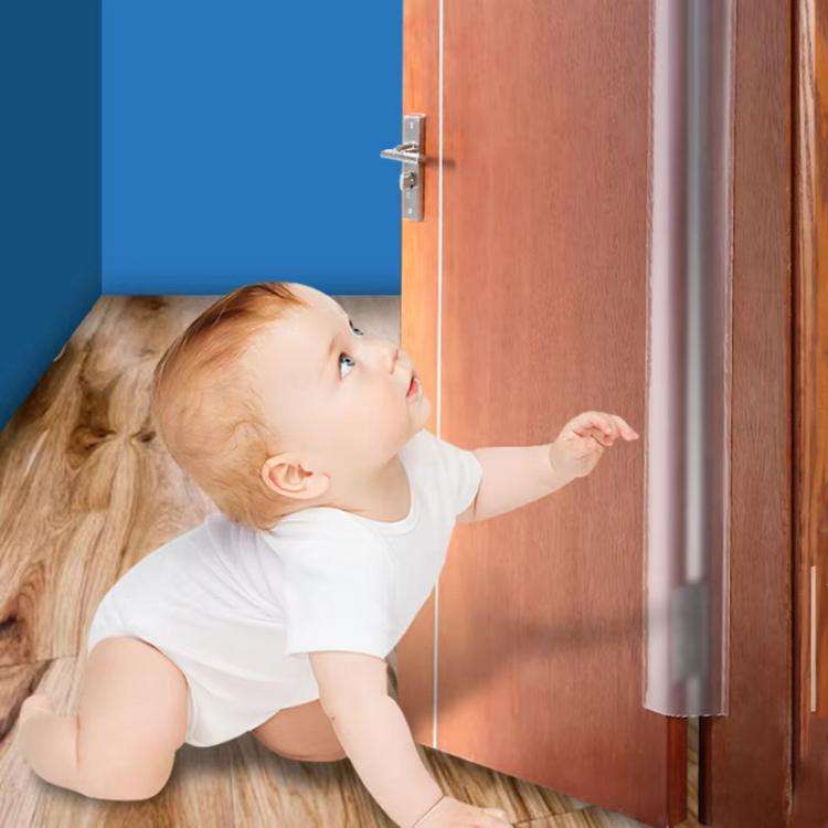 Anti-pinch Hand Door Hinge Protector Cover Home Baby Safety Door Sealing Self-adhesive Protection...