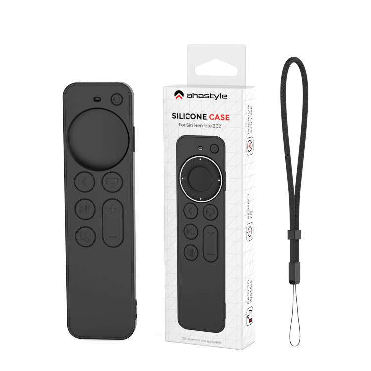 For Apple TV Siri Remote 2 / 3 AhaStyle PT167 Remote Control Silicone Protective Case(Blue)