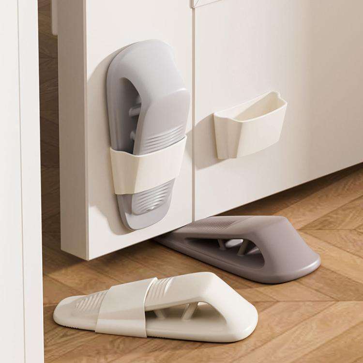 Silicone Door Stopper Anti-collision Household Door Stopper Free Punching Windproof Fixed Door Pl...