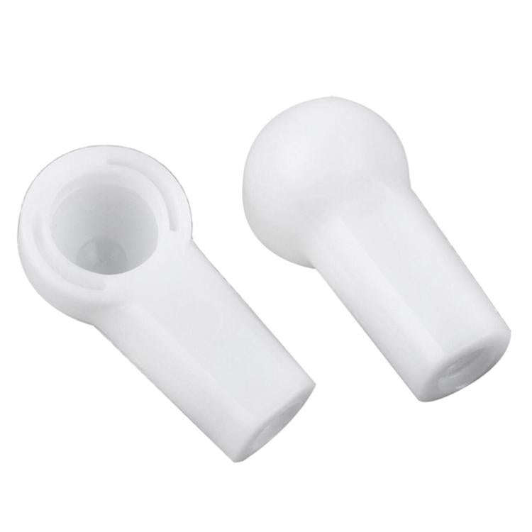 98656127902 98756127900 For Porsche Boxster 986 987 Convertible Bracket Cap(White)
