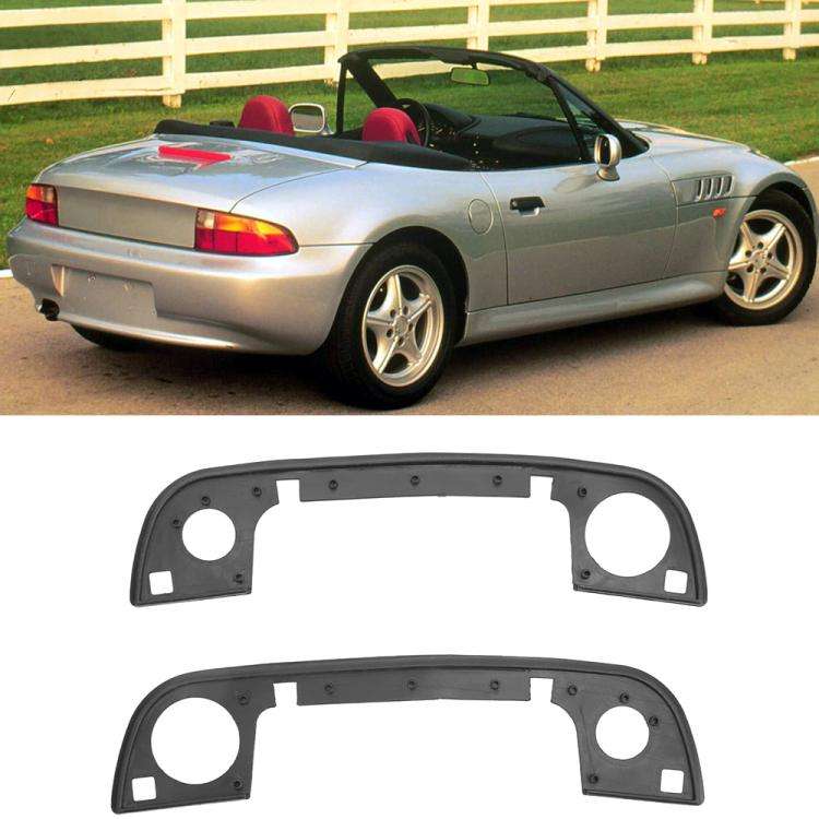 51218122441 51218122442 For BMW E34 5-Series Door Handle Gasket Rubber Seal(2-in-1)