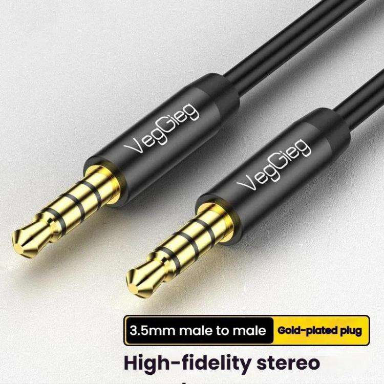 VegGieg 3.5mm Male To Male Aux Audio Cable Phone Computer Car Earphone Listening Audio Connection...