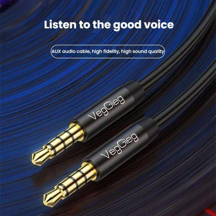 VegGieg 3.5mm Male To Male Aux Audio Cable Phone Computer Car Earphone Listening Audio Connection...