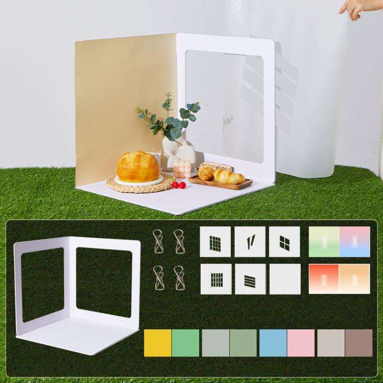 3D Shooting Background Board Live Broadcast Product Photography Props, Size: 47cm