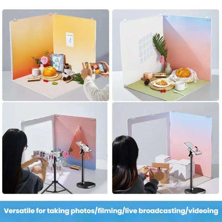 3D Shooting Background Board Live Broadcast Product Photography Props, Size: 35cm