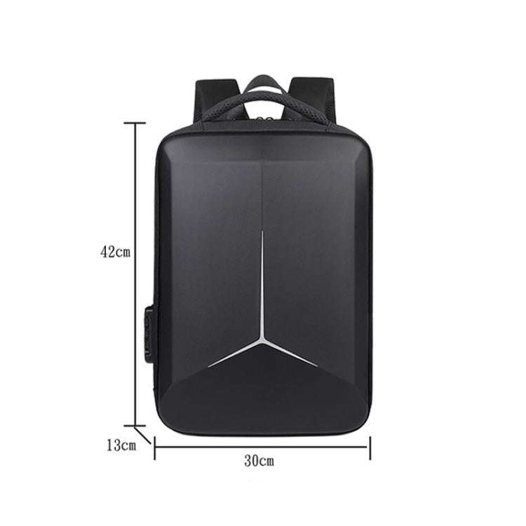 15.6-16.6 Inch Hard Shell Laptop Backpack with USB+Type-C Charging Ports Unisex Anti-Theft  Busin...