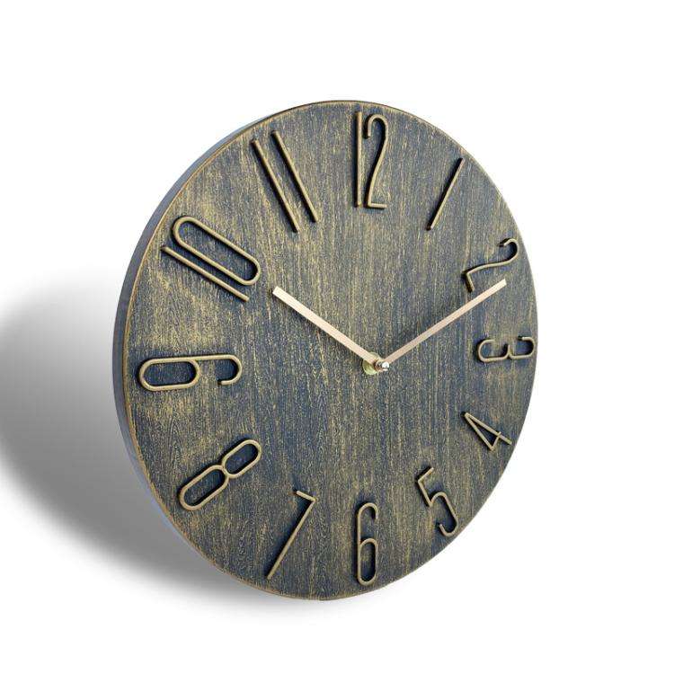 12 Inch Frameless Minimalist Wall Clock Silent Modern Quartz Clock for Living Room, Bedroom, Kitc...