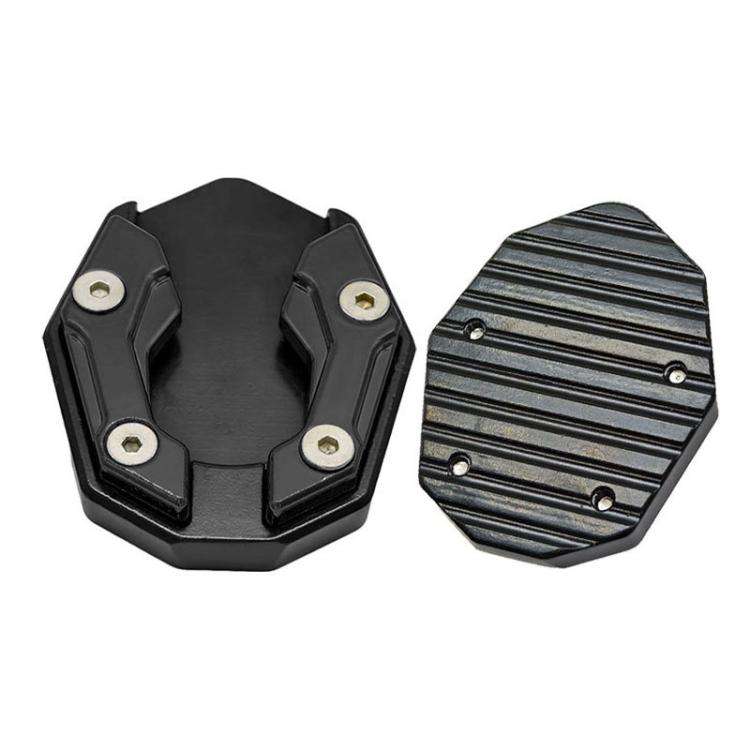 JCBD-002 CNC Aluminum Alloy Motorcycle Side Support Anti-slip Pad(Gold)