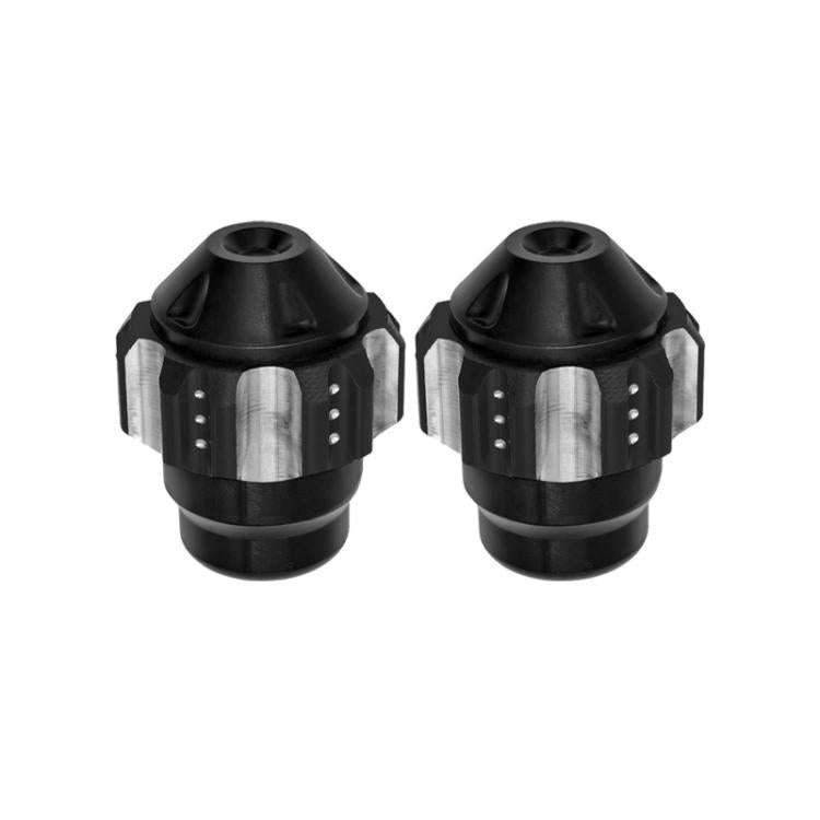 1pair QCB-011 Universal Aluminum Alloy Anti-Fall Front Fork Cup Motorcycle Wheel Protection Ball(...