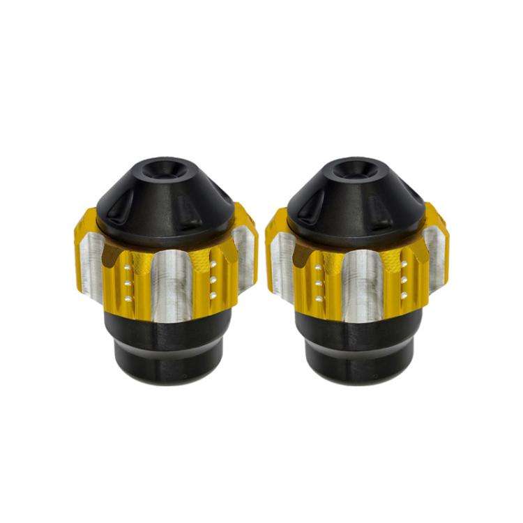 1pair QCB-011 Universal Aluminum Alloy Anti-Fall Front Fork Cup Motorcycle Wheel Protection Ball(...