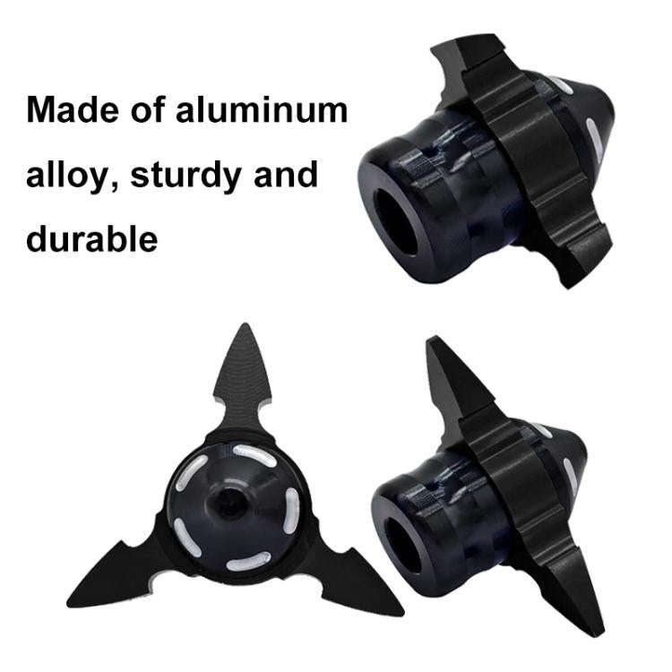 1pair QCB-034 Aluminum Alloy Dart Front Fork Cup Wheel Anti-fall Wear-resistant Decorative Cup(Blue)